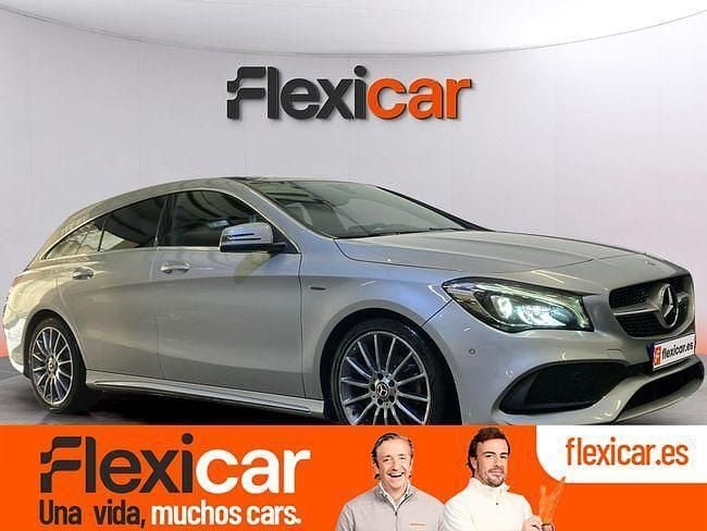 Gris Usado 2018 Mercedes CLA220 Shooting Brake Familiar | 21.990 € (Precio justo) - Imagen 1/4
