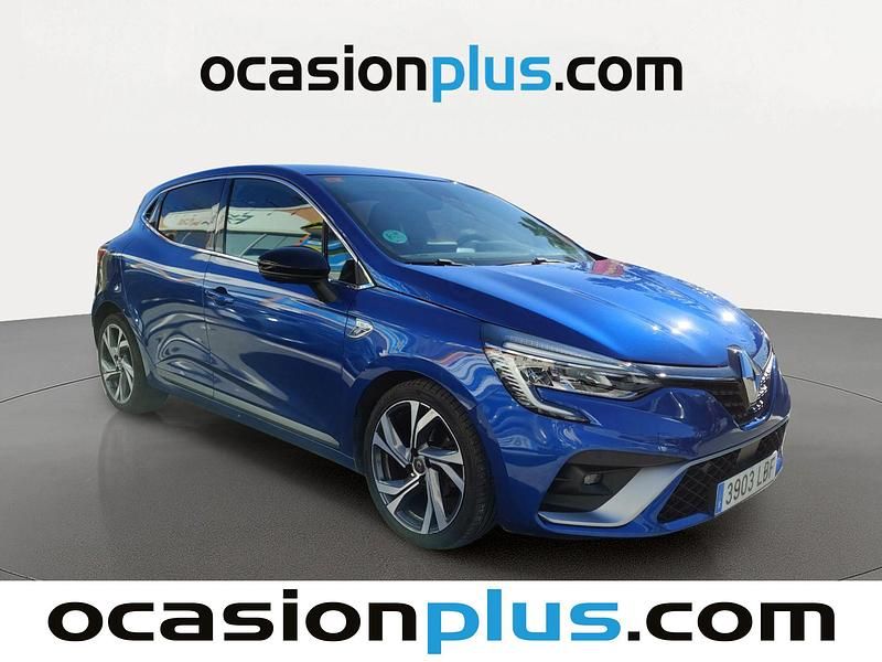 Usado Renault Clio IV RS Line 101 CV (74 kW) 2019 Azul Utilitario