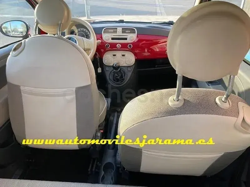 Usado Fiat 500 Lounge 69 CV (50 kW) 2014 Rojo Berlina