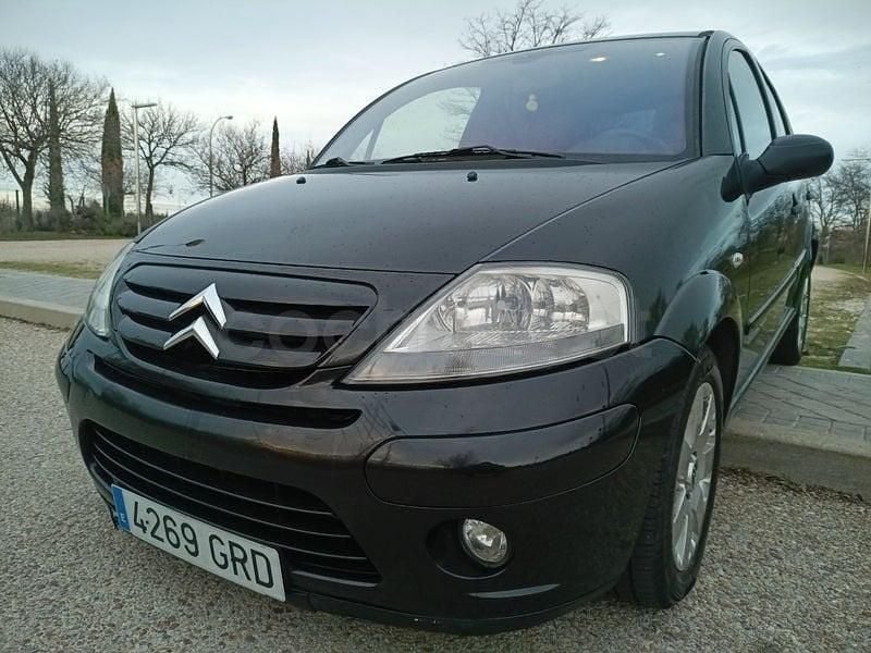Usado Citroën C3 75 CV (55 kW) 2009 Negro Berlina