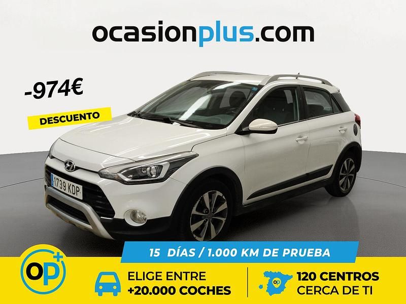 Blanco Usado 2017 Hyundai i20 Active SUV | 12.176 € (Un poco caro) - Imagen 1/4