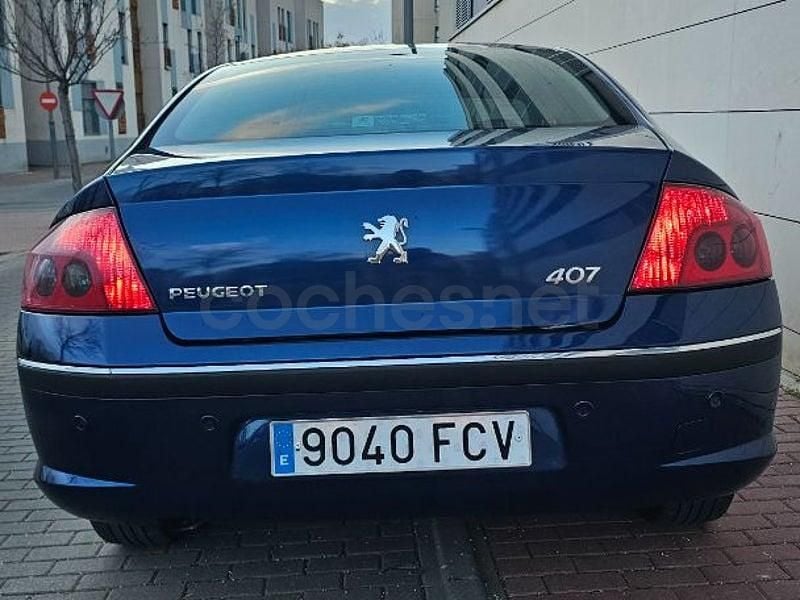 Usado Peugeot 407 136 CV (100 kW) 2006 Azul Berlina