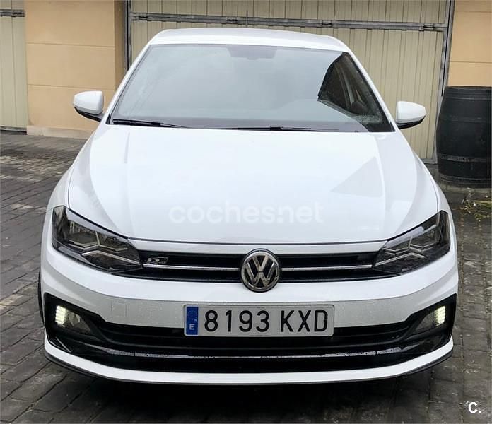 Blanco Usado 2019 VW Polo R-line Berlina | 14.900 € (Precio justo) - Imagen 1/4