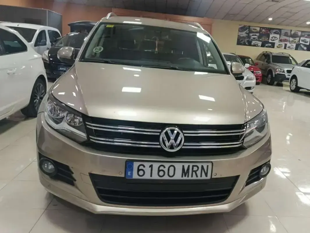 Usado VW Tiguan 110 CV (80 kW) 2014 Beige SUV