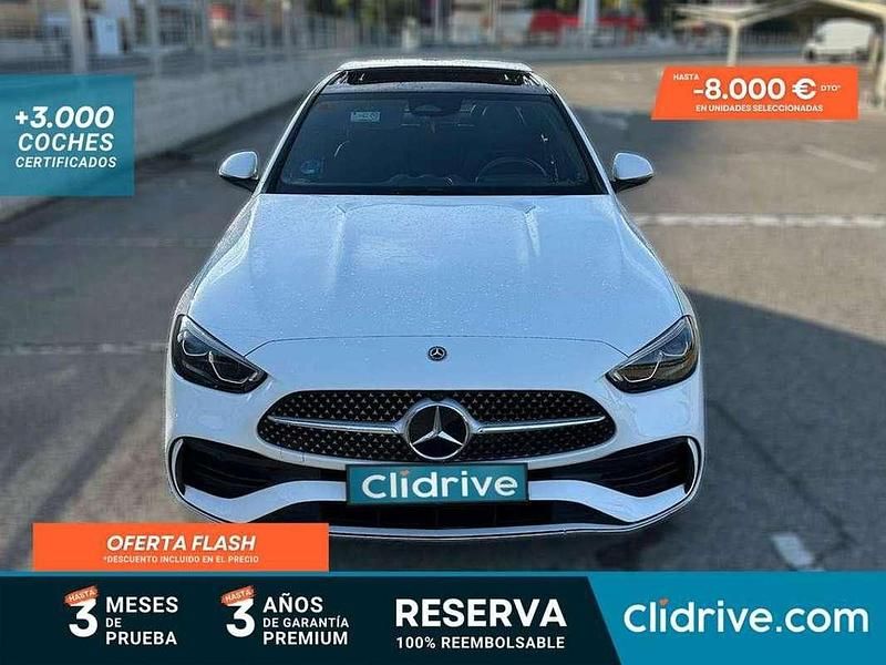 Blanco Usado 2021 Mercedes C220 Berlina | 33.590 € (Precio justo) - Imagen 1/3