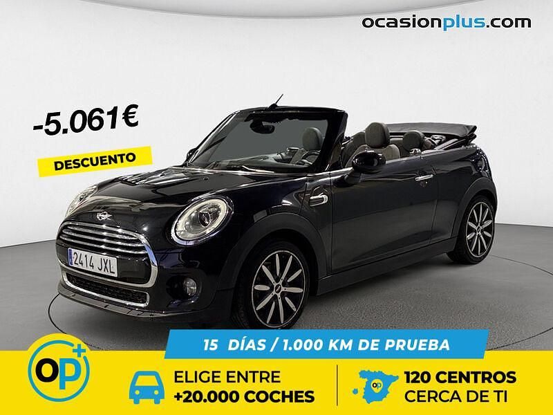 Negro Usado 2017 Mini Cooper D Cabriolet Descapotable | 15.639 € (Precio justo) - Imagen 1/4