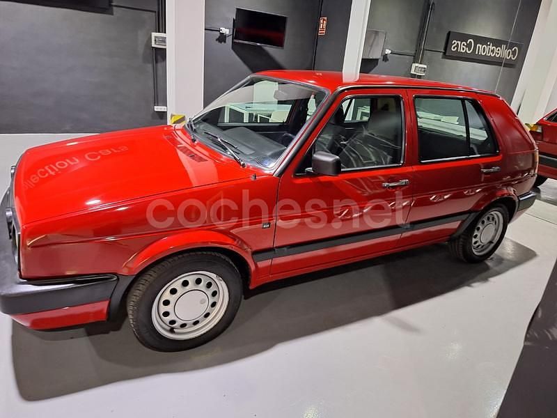 Usado VW Golf II 90 CV (66 kW) 1990 Rojo Utilitario