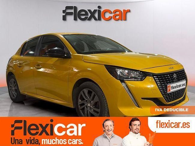 Usado Peugeot 208 Active 100 CV (73 kW) 2022 Amarillo Utilitario