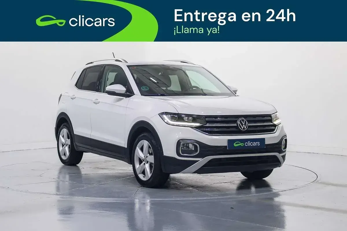 Usado VW T-Cross Sportline 110 CV (80 kW) 2021 Blanco SUV