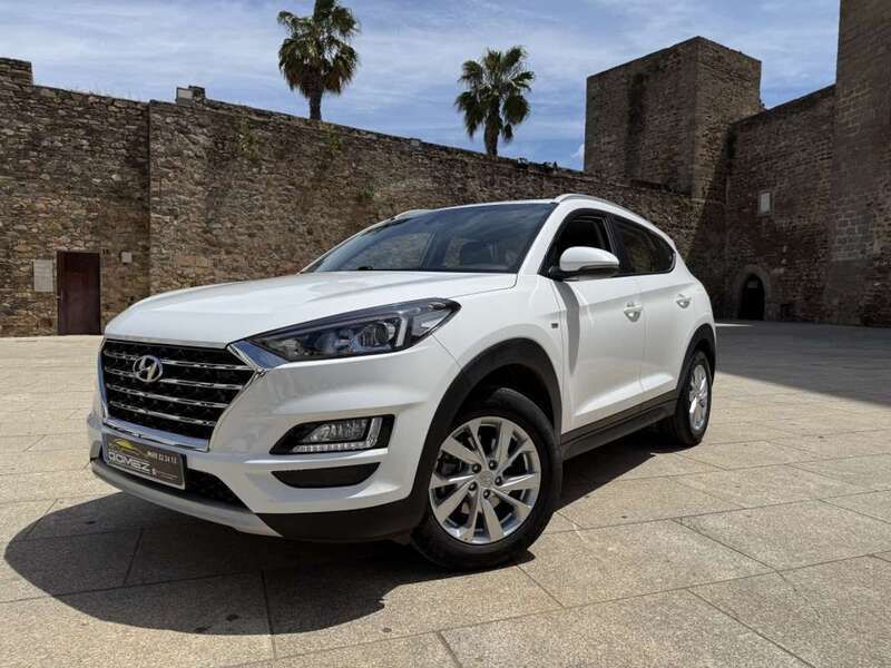 Blanco Usado 2021 Hyundai Tucson SUV | 18.990 € (Precio justo) - Imagen 1/4