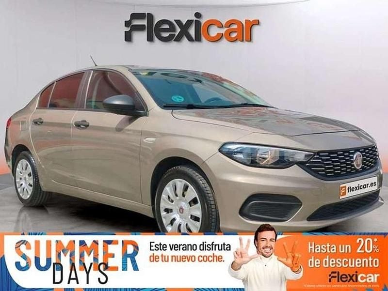 Beige Usado 2018 Fiat Tipo Easy Plus Berlina | 10.290 € (Precio justo) - Imagen 1/4