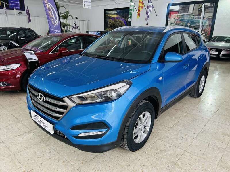 Azul Usado 2016 Hyundai Tucson SUV | 17.490 € (Precio justo) - Imagen 1/4