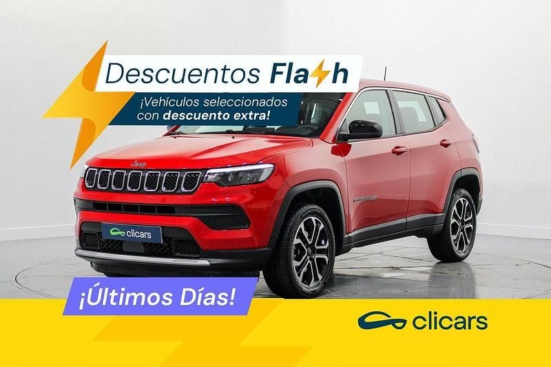 Rojo Usado 2024 Jeep Compass Altitude SUV | 24.990 € (Buen precio) - Imagen 1/4
