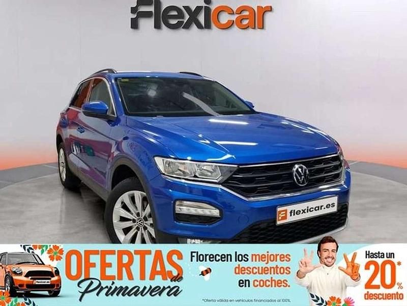 Usado VW T-Roc Advance 110 CV (80 kW) 2020 Azul SUV