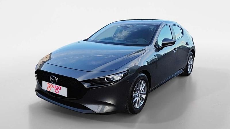 Gris Usado 2025 Mazda 3 Prime-Line Berlina | 21.695 € (Buen precio) - Imagen 1/4