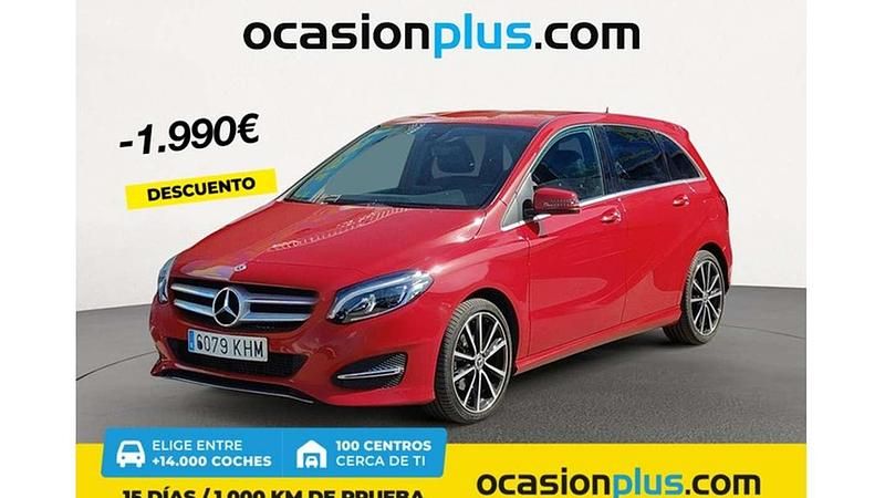 Rojo Usado 2018 Mercedes B200 Monovolumen | 17.364 € (Super precio) - Imagen 1/4