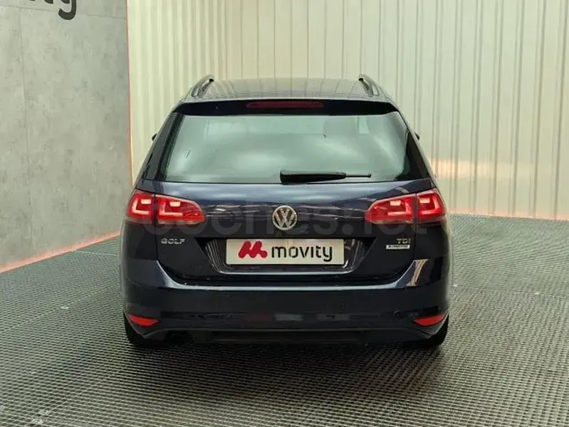Usado VW Golf VII Advance 110 CV (80 kW) 2016 Azul Familiar