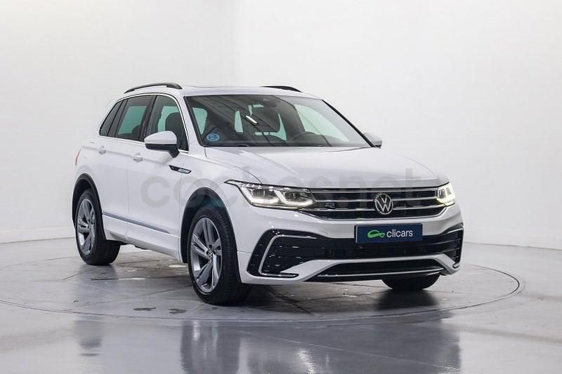 Usado VW Tiguan Allspace R-line 150 CV (110 kW) 2022 Negro SUV