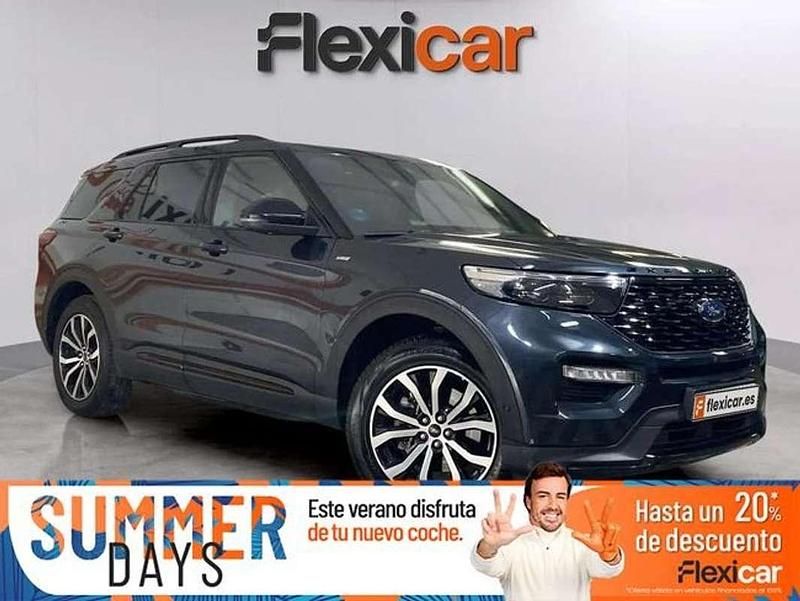 Negro Usado 2022 Ford Explorer ST-Line SUV | 41.790 € (Super precio) - Imagen 1/4