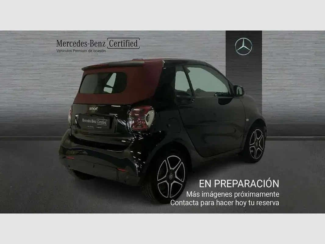 Usado Smart ForTwo Electric Drive 60 kW (82 CV) 2022 Negro Descapotable