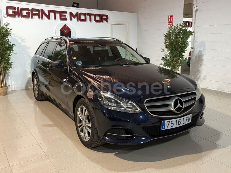 Azul Usado 2014 Mercedes E200 Avantgarde Familiar | 11.500 € - Imagen 1/4