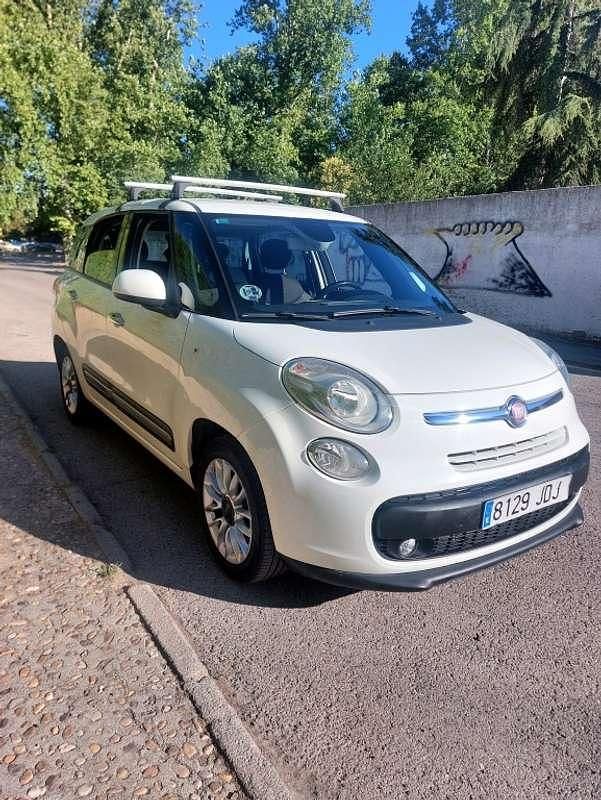 Blanco Usado 2015 Fiat 500L Pop Star Monovolumen | 5880 € (Precio justo) - Imagen 1/4
