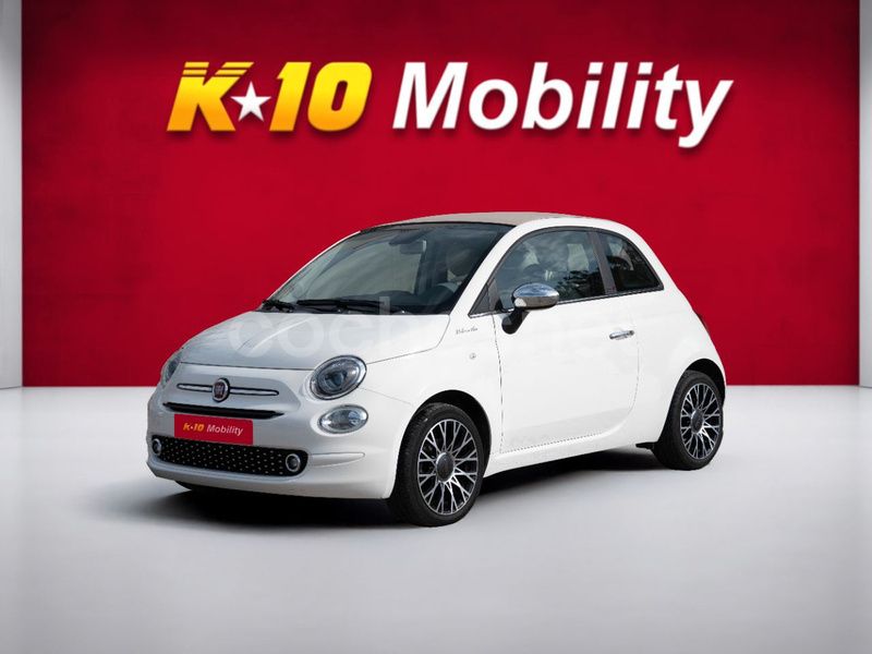 Blanco Usado 2022 Fiat 500C Dolcevita Descapotable | 14.000 € (Un poco caro) - Imagen 1/4