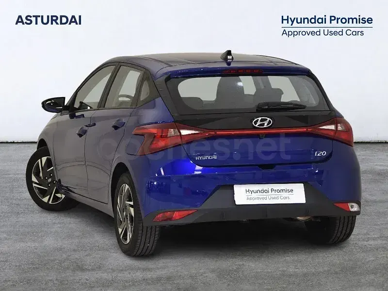 Usado Hyundai i20 84 CV (61 kW) 2022 Azul Utilitario
