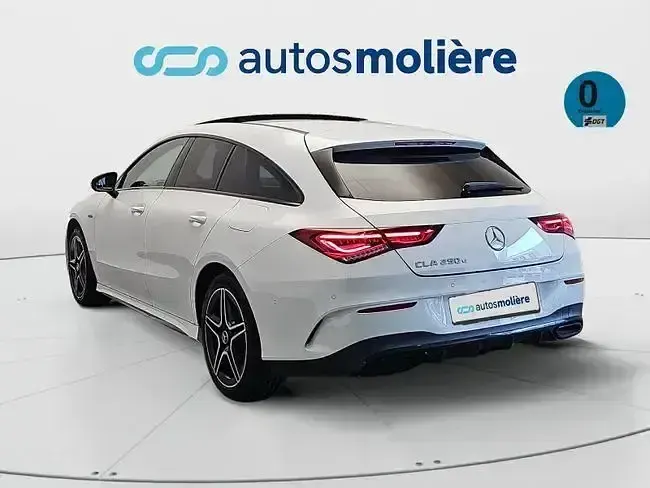 Usado Mercedes CLA250e 218 CV (160 kW) 2021 Blanco Berlina