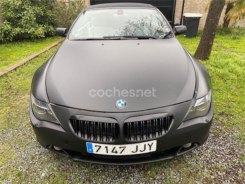 Usado BMW 645 Cabriolet 333 CV (244 kW) 2005 Negro Descapotable