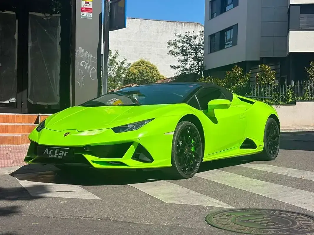 Usado Lamborghini Huracán 639 CV (469 kW) 2020 Verde Descapotable