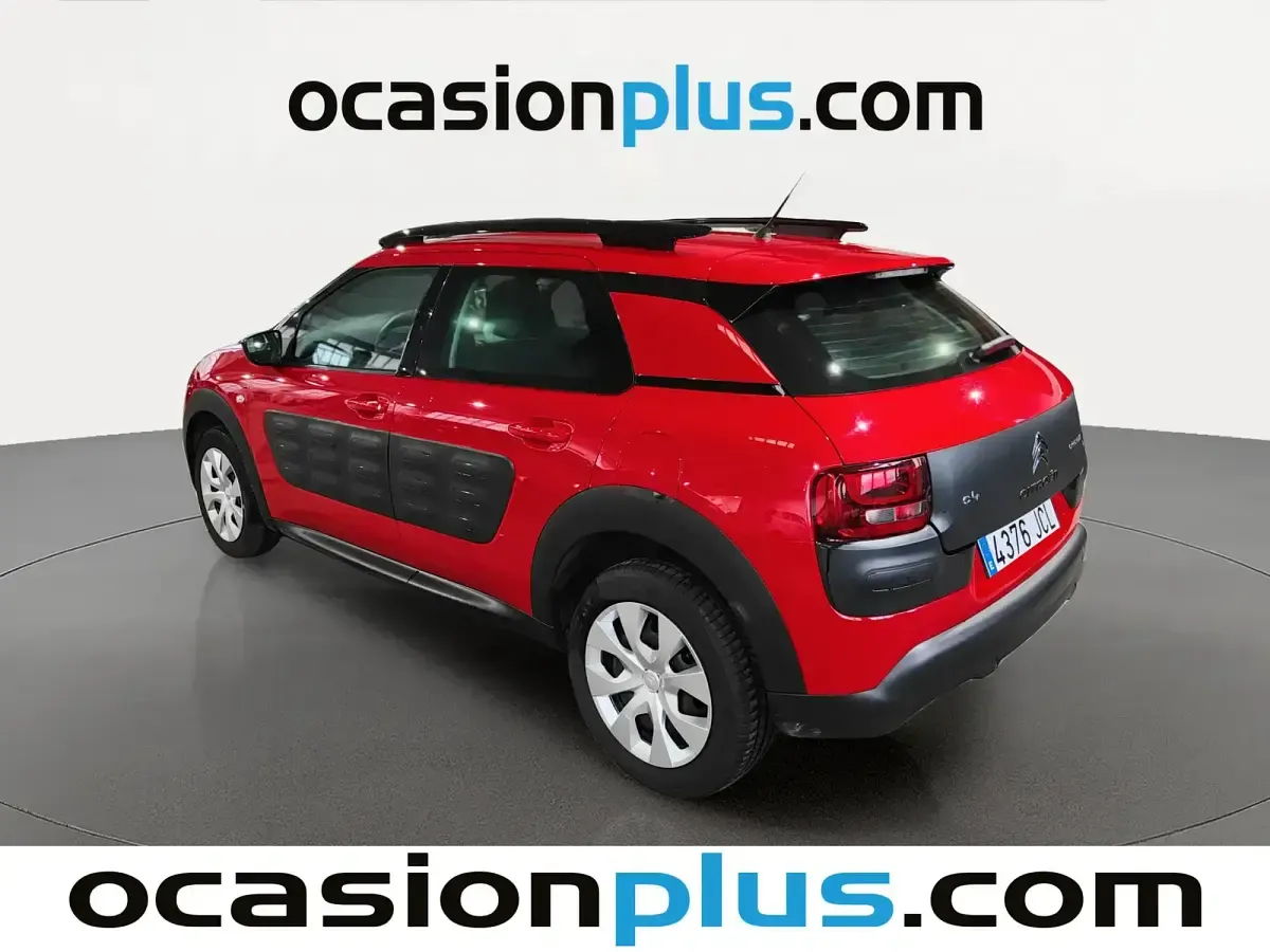 Brugt Citroën C4 Cactus Feel 92 HK (67 kW) 2015 Rød Hatchback