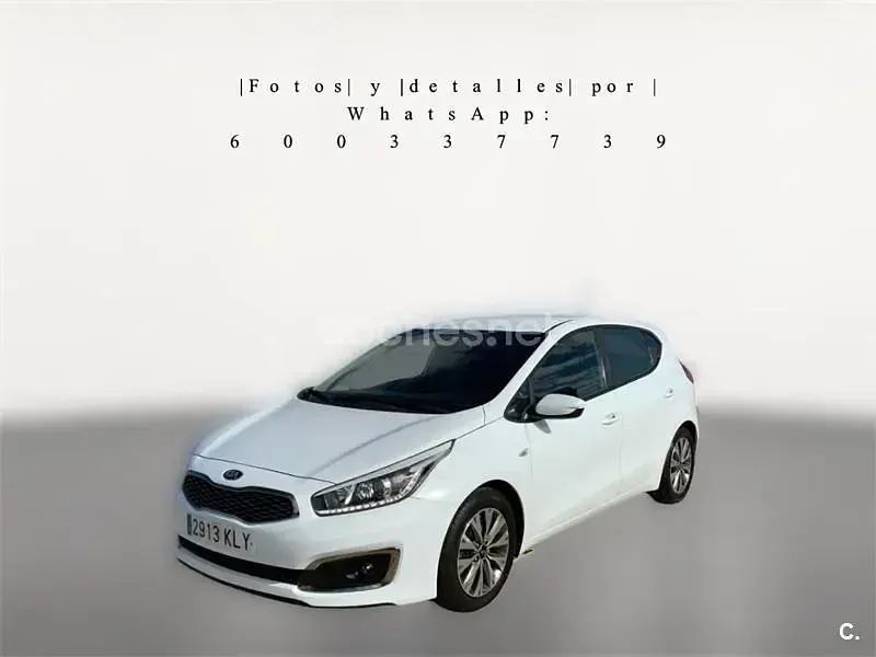 Usado Kia Ceed 109 CV (80 kW) 2007 Blanco Utilitario