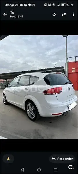 Usado Seat Altea XL Reference 105 CV (77 kW) 2011 Blanco Monovolumen