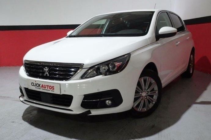 Negro Usado 2021 Peugeot 308 Allure | 11.400 € (Precio justo) - Imagen 1/4
