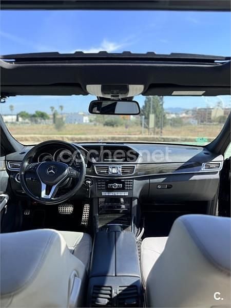 Usado Mercedes E200 136 CV (100 kW) 2013 Negro Berlina