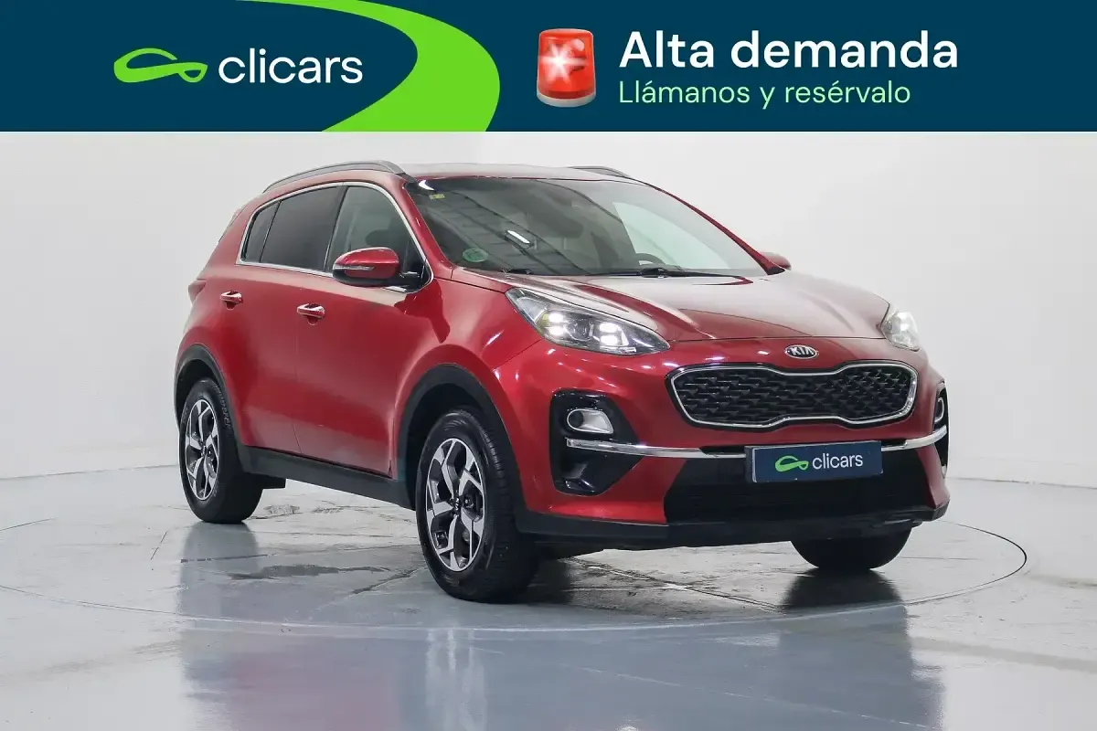 Usado Kia Sportage 132 CV (97 kW) 2018 Rojo SUV