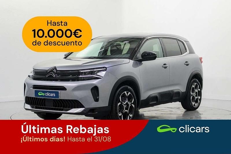 Plateado Usado 2024 Citroën C5 Aircross PureTech SUV | 19.090 € (Buen precio) - Imagen 1/4