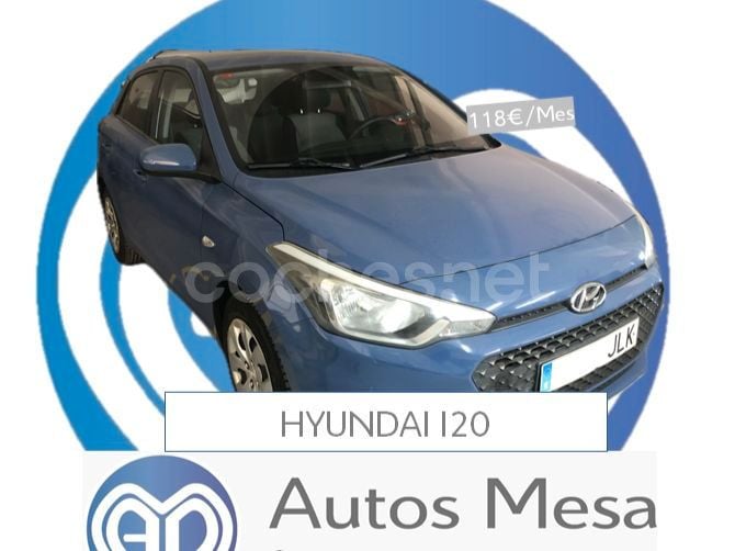 Azul Usado 2016 Hyundai i20 Berlina | 9500 € (Caro) - Imagen 1/1