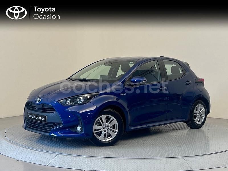 Azul Usado 2021 Toyota Yaris Hybrid Active Berlina | 17.000 € (Buen precio) - Imagen 1/4
