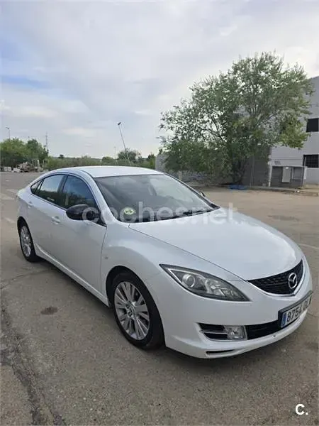 Usado Mazda 6 Active 140 CV (102 kW) 2009 Blanco Berlina