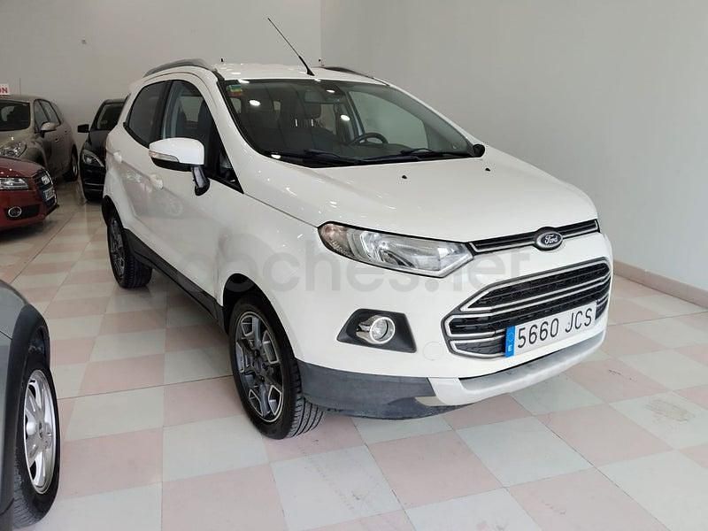 Usado Ford Ecosport Titanium 91 CV (66 kW) 2015 Blanco SUV