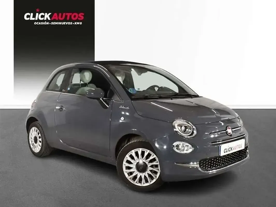 Usado Fiat 500 Dolcevita 71 CV (52 kW) 2022 Gris Descapotable