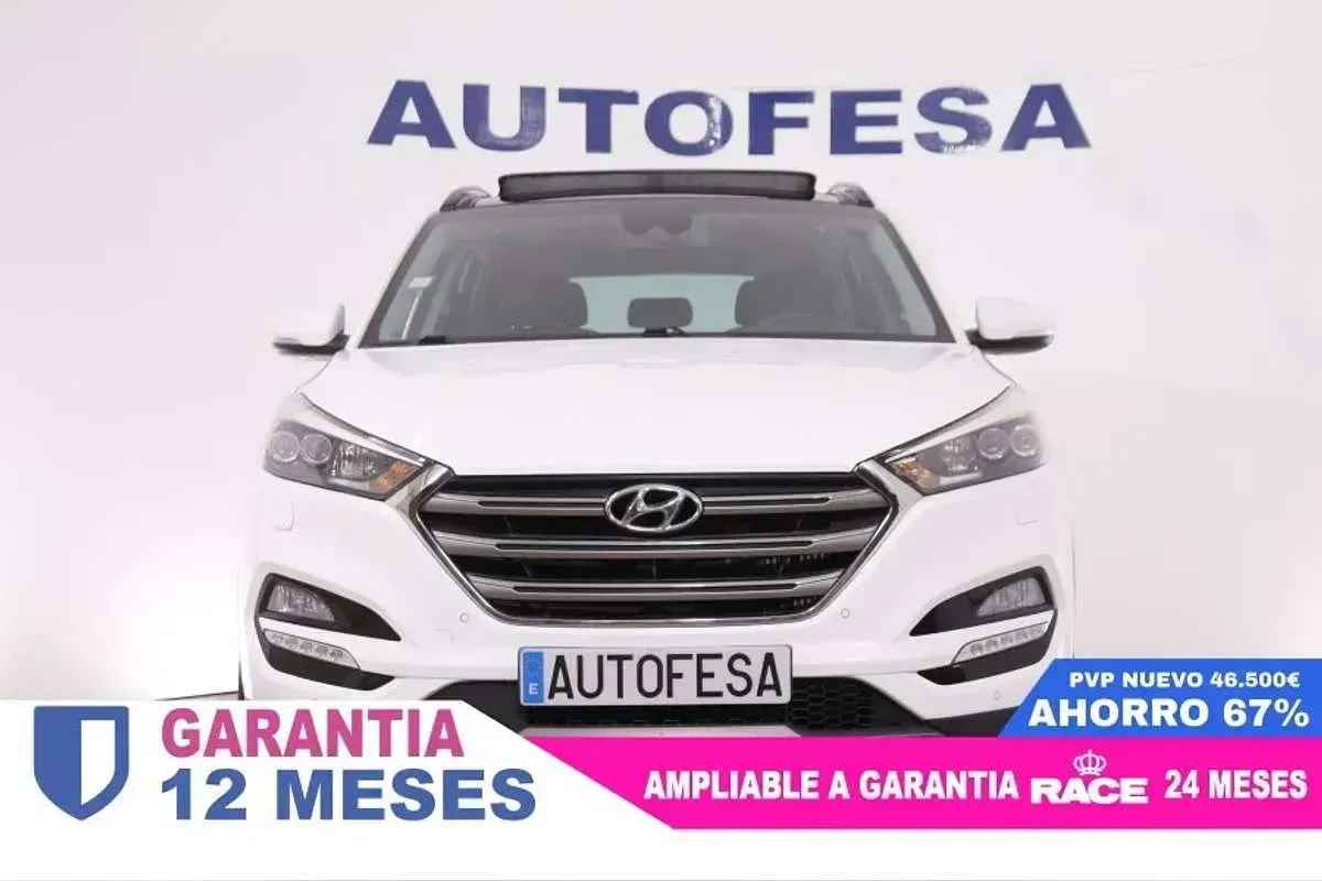 Usado Hyundai Tucson Style 136 CV (100 kW) 2016 Blanco SUV