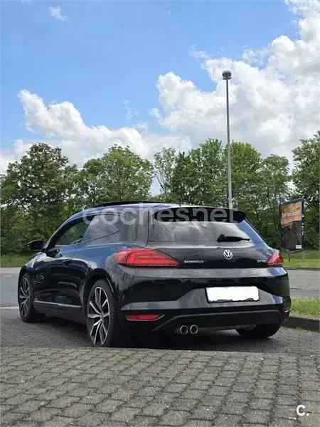 Usado VW Scirocco R-line 184 CV (135 kW) 2015 Negro Coupe