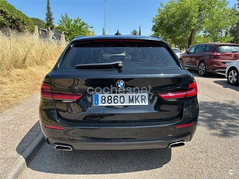 Usado BMW 520 190 CV (139 kW) 2021 Negro Familiar