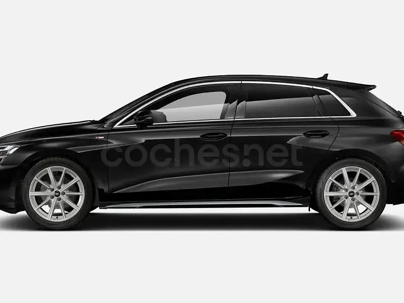 Usado Audi A3 S-Line 150 CV (110 kW) 2025 Negro Berlina