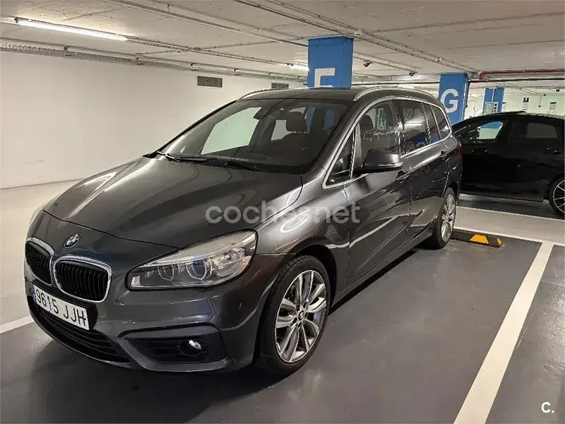 Usado BMW 218 Sport Line 150 CV (110 kW) 2015 Gris / plata Familiar