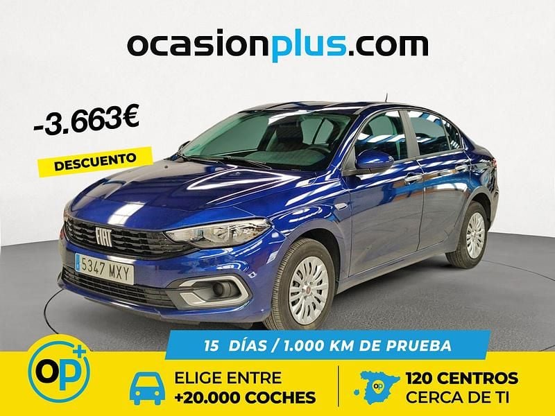 Azul Usado 2025 Fiat Tipo Berlina | 17.200 € (Precio justo) - Imagen 1/4