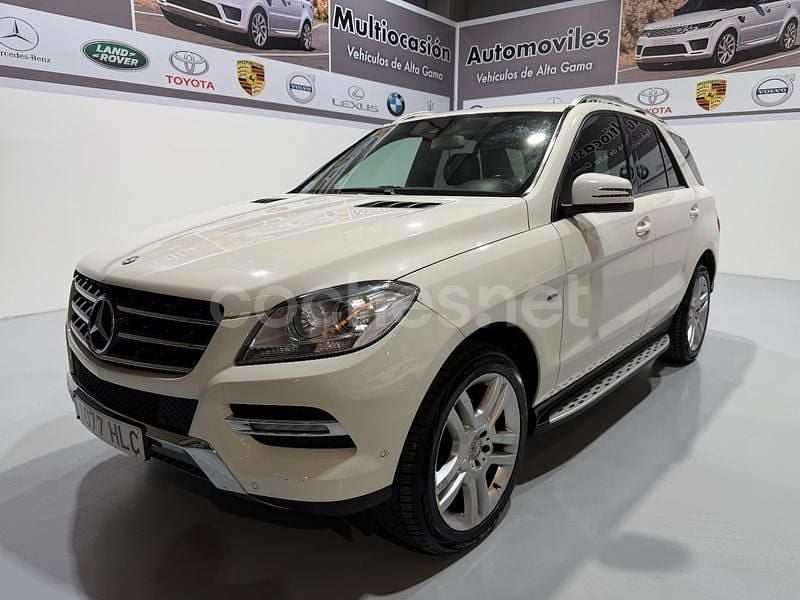 Blanco Usado 2012 Mercedes ML350 SUV | 14.990 € (Precio justo) - Imagen 1/4